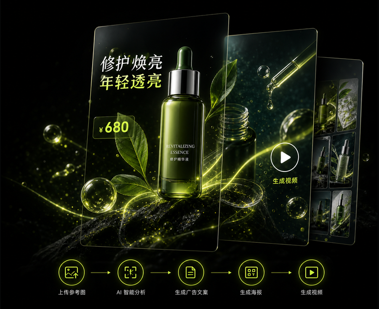 AIWRMK black premium ad creative hero